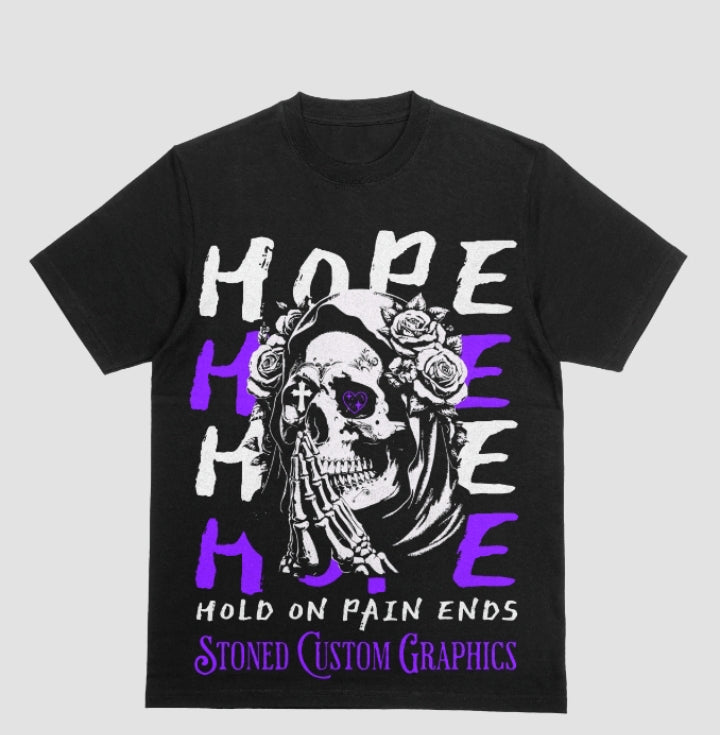 Stoned Custom Graphic  T-Shirts