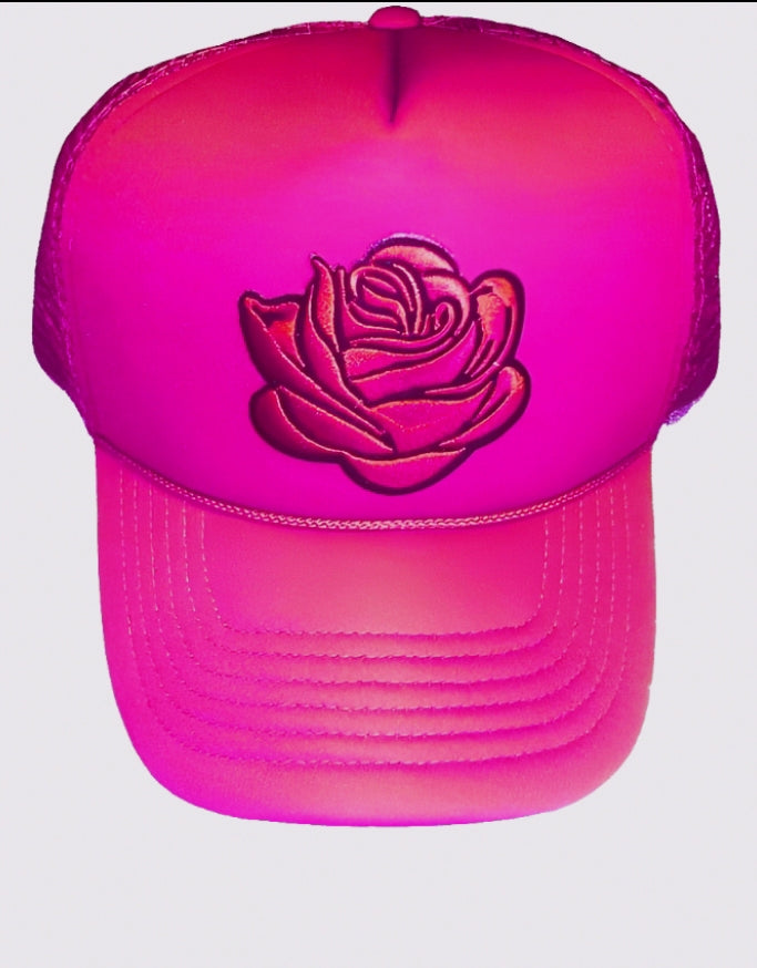 Rose Trucker Hats