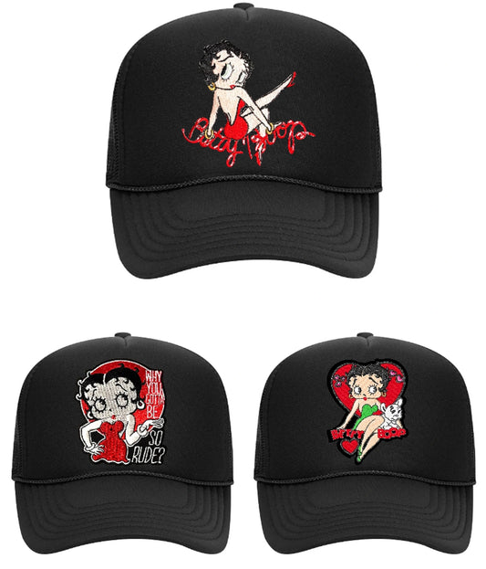 Stoned Custom Betty Boop Trucker Hats