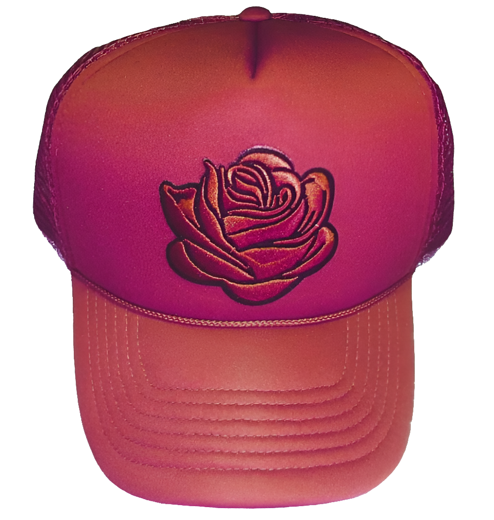 Rose Trucker Hats